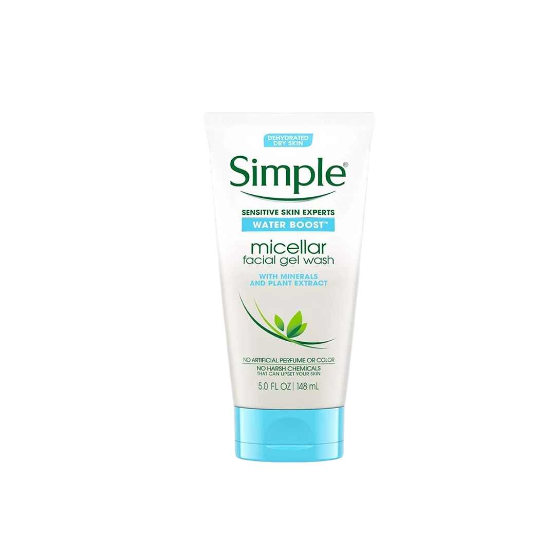 Simple Water Boost Micellar Facial Gel Wash -150ml