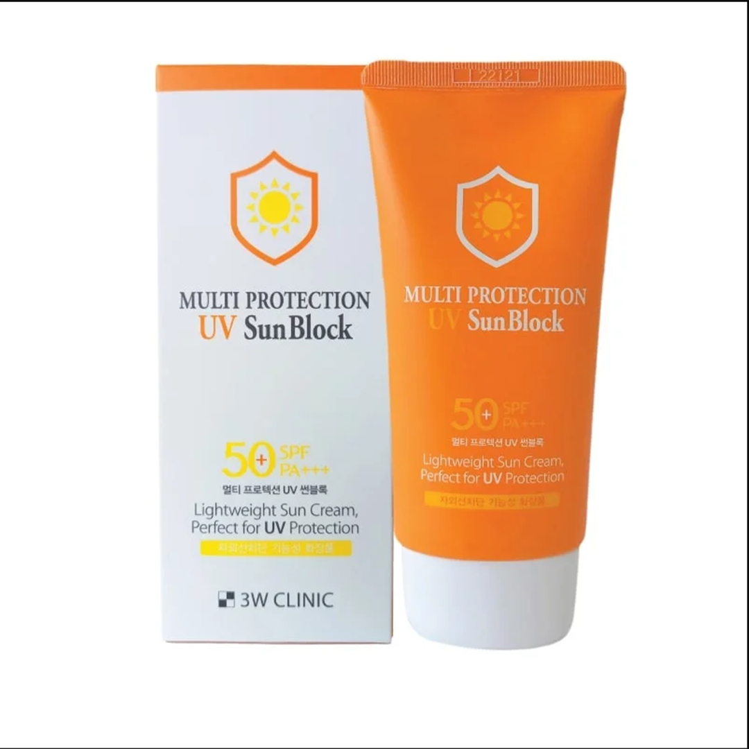 3W Clinic Multi Protection UV Sun Block SPF 50+/PA+++ 70ml