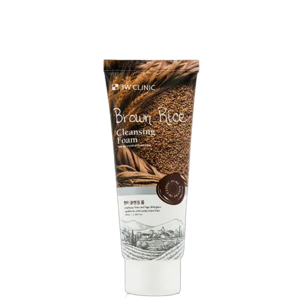 3w Clinic Brown Rice Cleansing Foam 100 ml