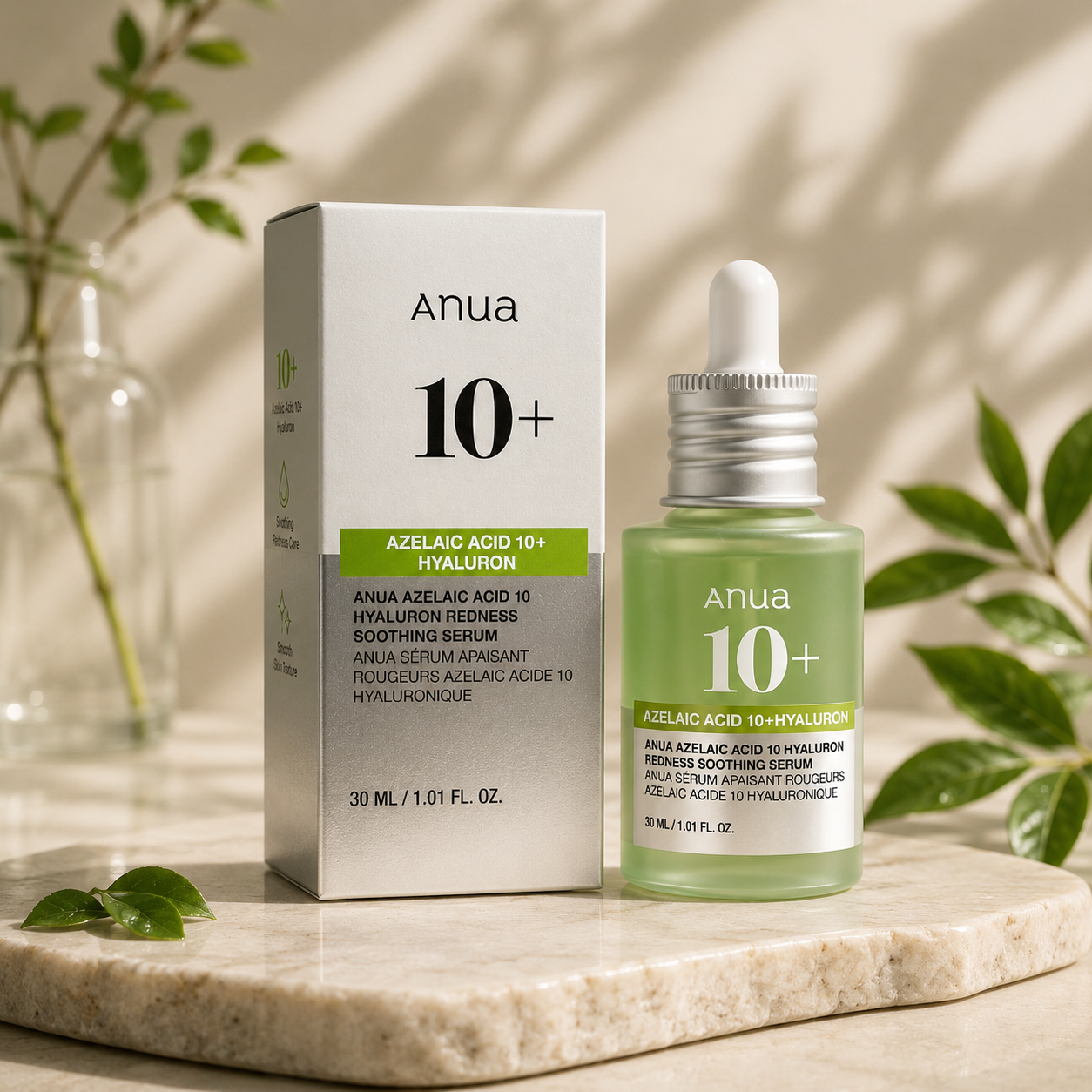 Anua Azelaic Acid 10 Hyaluron Redness Soothing Serum 30 ml