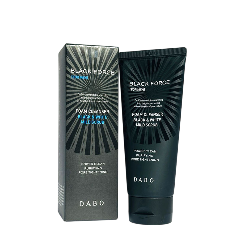 Dabo Black Force For Men Foam Cleanser 120 ml