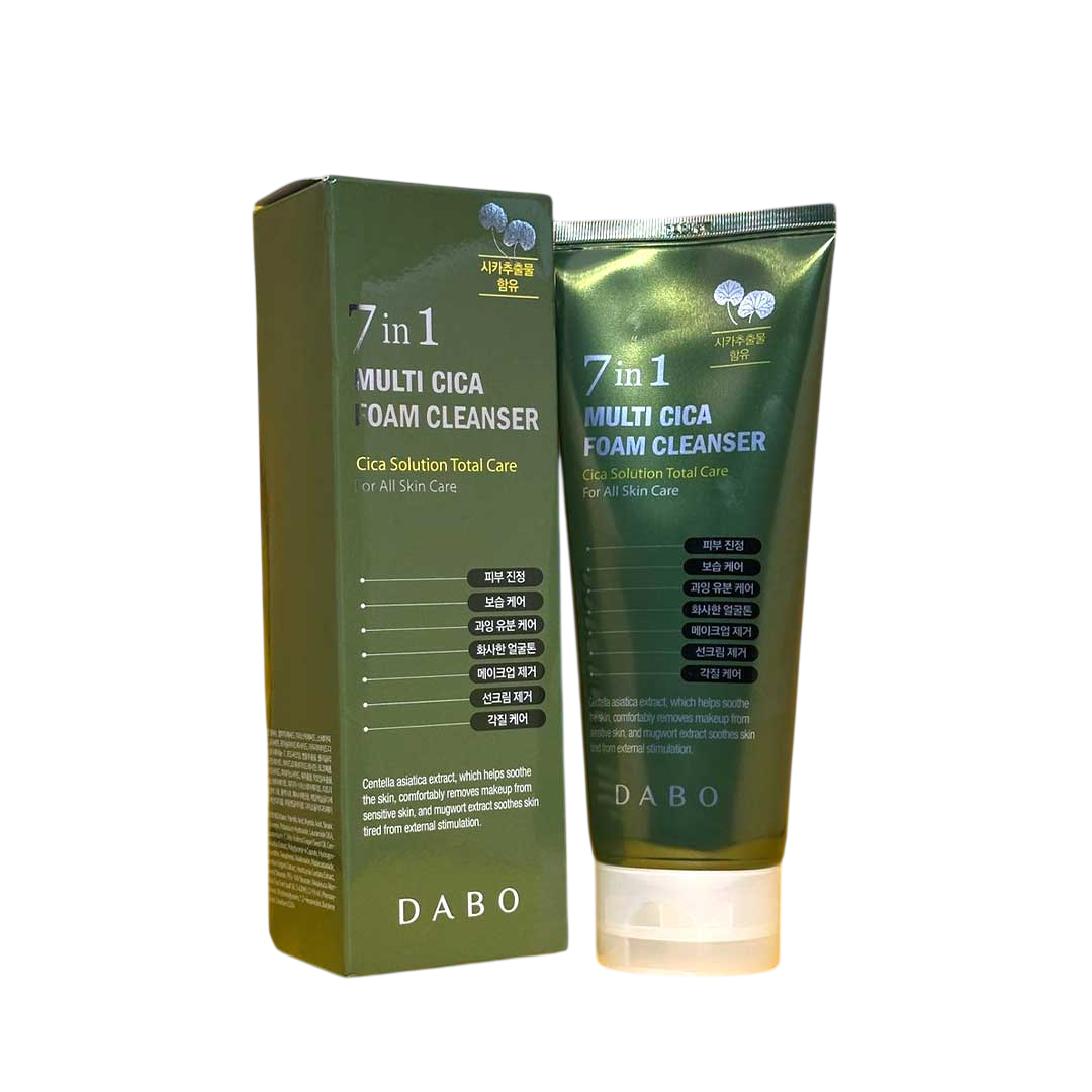 Dabo 7 In 1 Multi Cica Foam Cleanser 180 ml