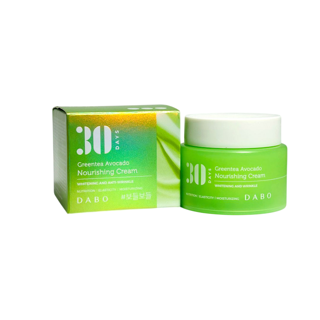 DABO 30 Days Green Tea Avocado Nourishing Cream 100ml