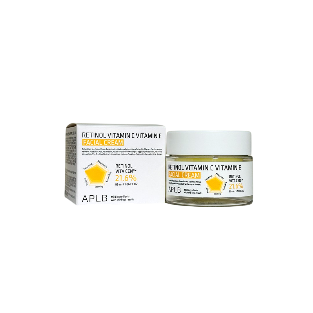 Aplb Retinol Vitamin C Vitamin E Facial Cream 55 ml