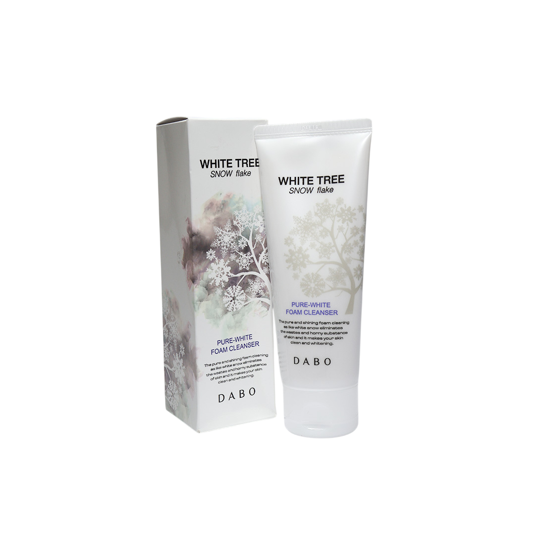 Dabo White Tree Saow Flake Pure White Foam Cleanser 150 ml
