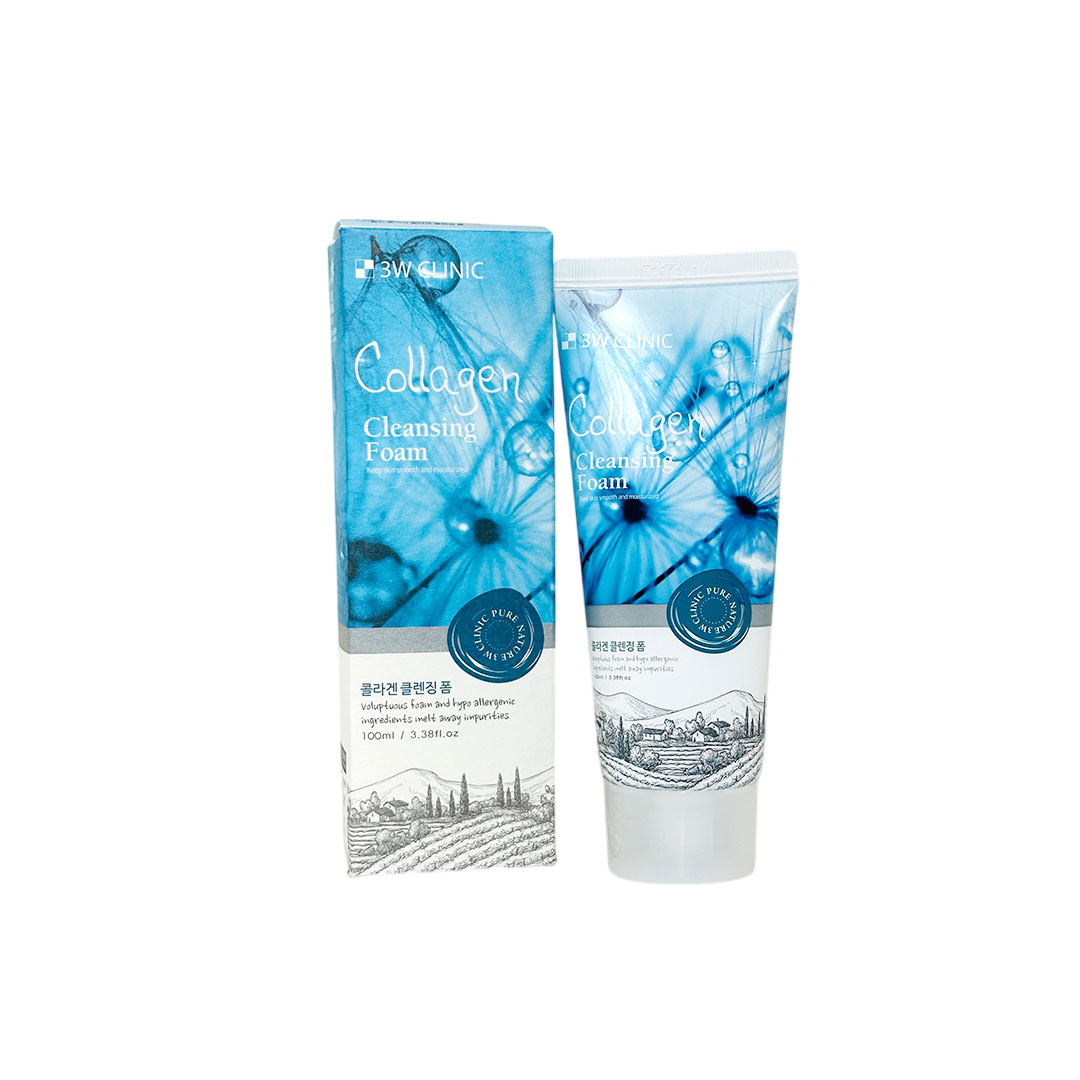 3W Clinic Collagen Cleansing Foam 100 ml