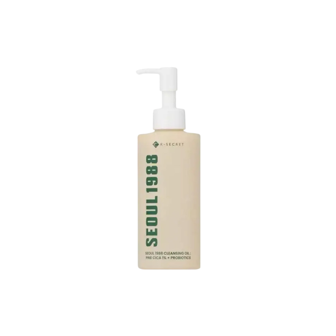 K-Secret Seoul 1988 Cleansing Oil : Pine Cica 1% + Probiotics 200 ml