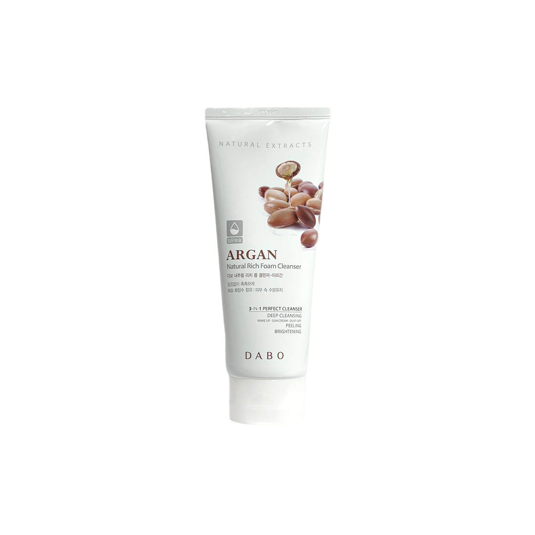 Dabo Natural Rich Foam Cleanser Argan 180ml