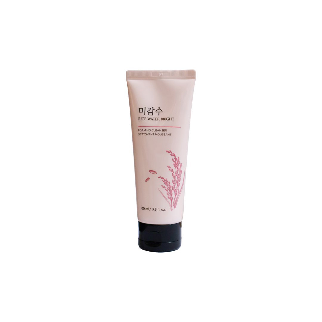The Face Shop Rice Water Cleanser ১০০ মিলি ফোমিং ফেসওয়াশের টিউব