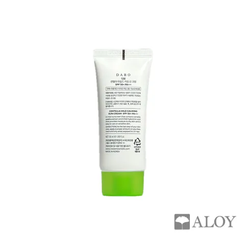 Dabo Centella Mild Calming Sun Cream Spf 50+ PA+++ 50 ml - 4