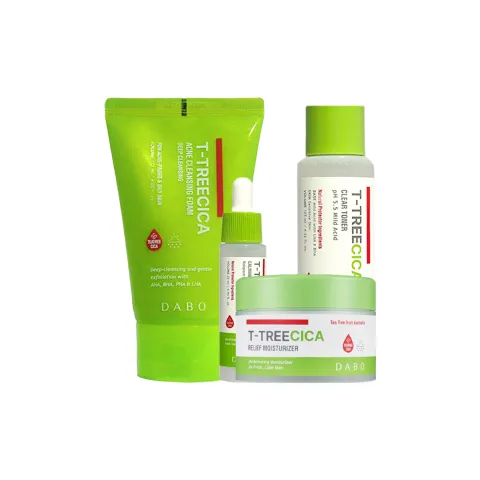 DABO T-Tree Cica Complete Acne Solution Combo