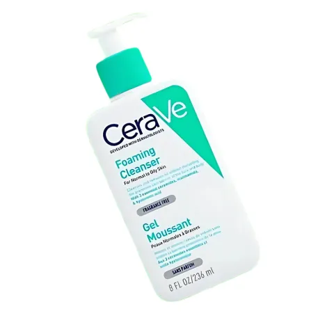 Cerave Foaming Cleanser For Normal To Oily Skin 236ml - 4