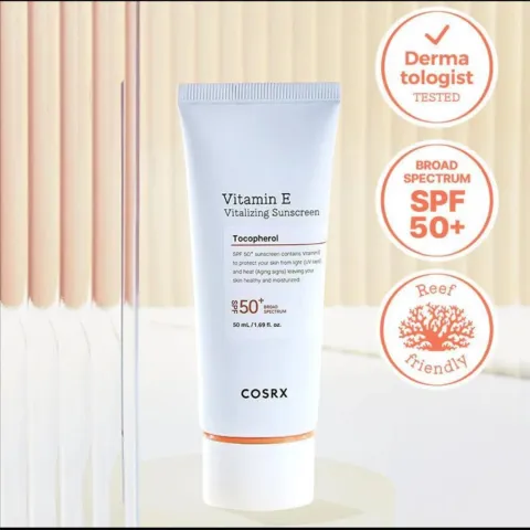 COSRX Vitamin E Vitalizing Sunscreen Broad Spectrum SPF 50+