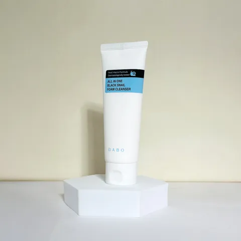 Dabo All In One Black Snail Foam Cleanser 120 ml - 4