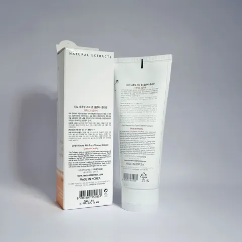 Dabo Natural Rich Foam Cleanser Collagen 180 ml - 3