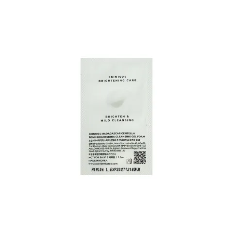 SKIN1004 Madagascar Centella Tone Brightening Cleansing Gel Foam (1.5ml) - 3