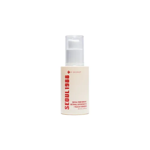 K-SECRET Seoul 1988 Serum : Retinal Liposome 2% + Black Ginseng 30ml - 1