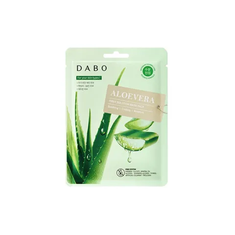 Dabo First Solution Mask Pack (Sheet Mask) – ALOEVERA - 1