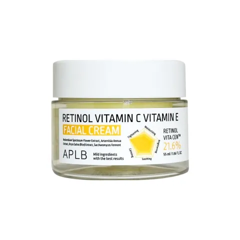 Aplb Retinol Vitamin C Vitamin E Facial Cream 55 ml - 3
