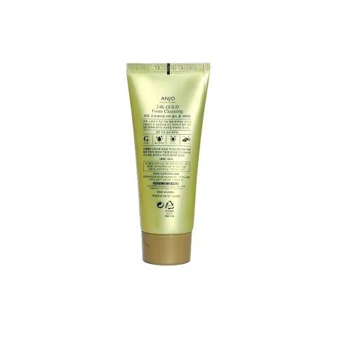 Anjo Professional 24K Gold Foam Cleansing 100 ml - 3