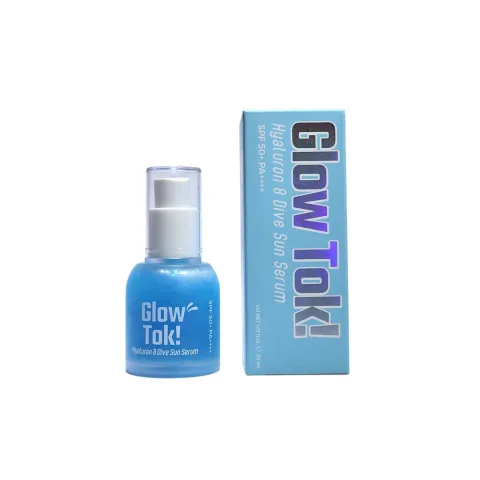 DABO Glow Tok Hyaluron 8 Dive Sun Serum SPF 50+ PA++++ (30ml) - 4
