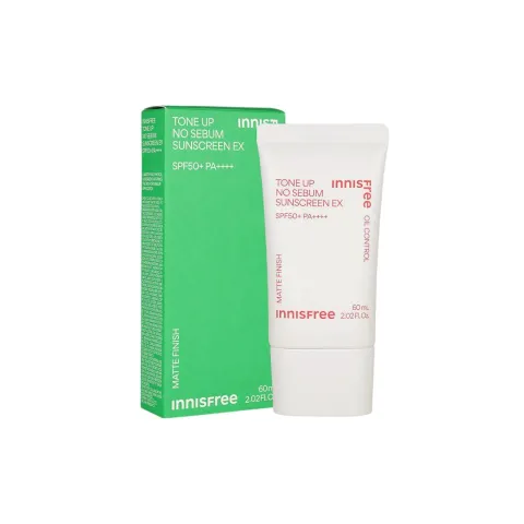 Innisfree Tone Up No Sebum Sunscreen Ex Spf50++ 60 ml - 3