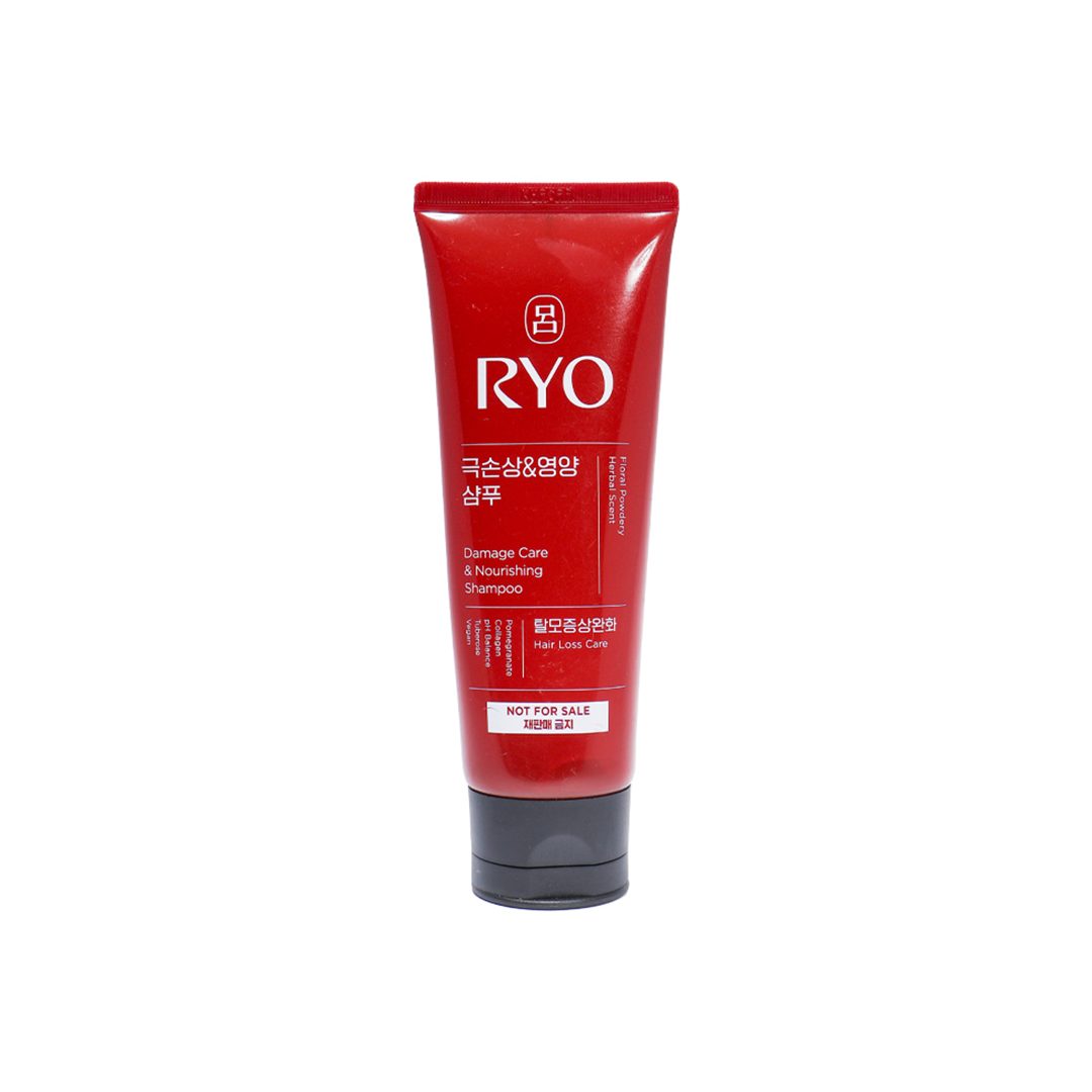 Ryo Damage Care & Nourishing Shampoo – Floral Powdery Herbal Scent 112 ml