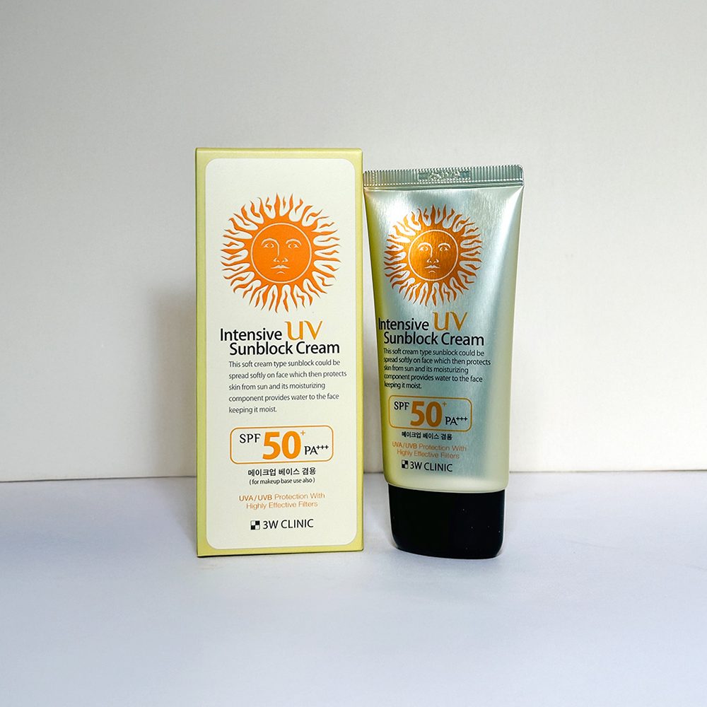 3w Clinic Intensive UV Sunblock Cream 70 ml