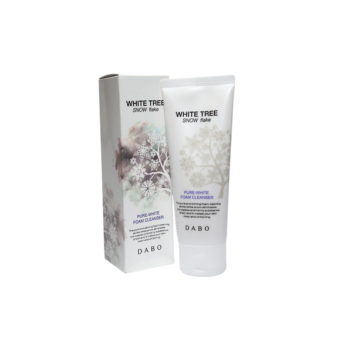 Dabo White Tree Saow Flake Pure White Foam Cleanser 150 ml