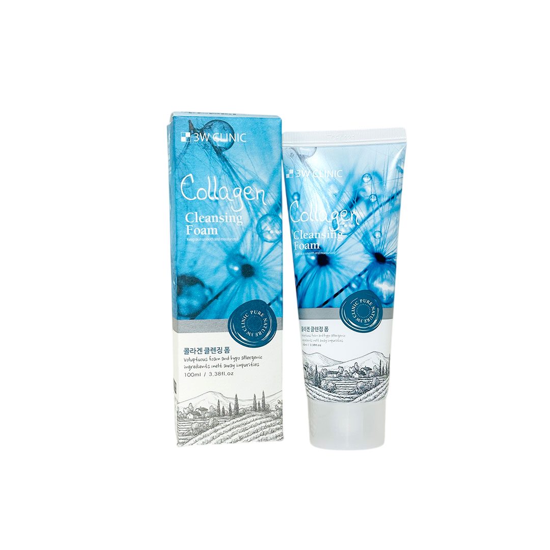 3W Clinic Collagen Cleansing Foam 100 ml